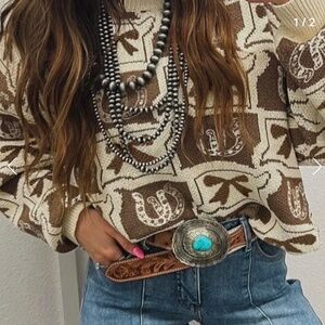 western sweater
